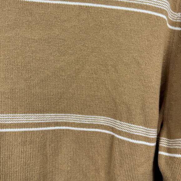 Mossimo Supply Co. Brown Tan Striped Sweater - Picture 2 of 7